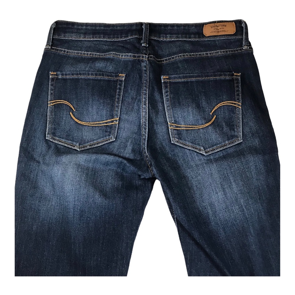 Levi’s Signature Modern Slim Cuffed Jeans - Picture 9 of 12